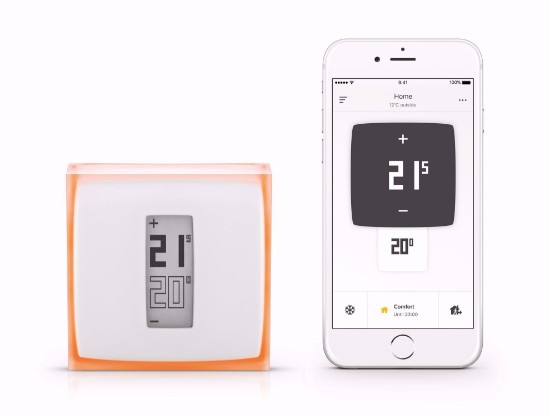 The thermostat also comes with a Netatmo app so you can easily control your heating from your smart phone.