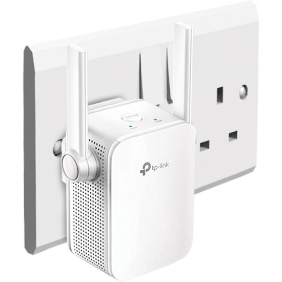 Picture of TP Link Universal Wall-Plug Range Extender with External Antenna