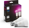 Picture of Philips Hue Colour E27 twin pack bulb