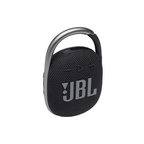 JBL Clip 4 Portable Waterproof Bluetooth Speaker with integrated carabiner