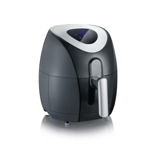 Severin Air Fryer 3.2L in Black features a No-slip rubber feet
