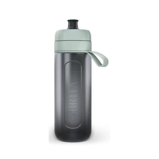 BRITA Active Water Filter Bottle - Dark Green Filters water as you drink – up to 60 litres or for up to 4 weeks