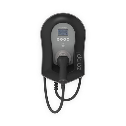 Zappi Tethered model with 6.5m tether EV charger