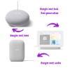 Google connected home with Google nest hub 2nd gen, Google nest audio and Google nest mini bundle