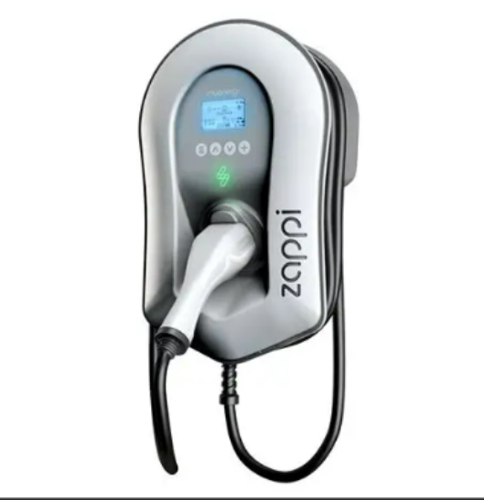 Picture of Myenergi Zappi Tethered Charger with 6.5 Meter Cable and Installation WHITE