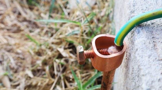 Picture of Earth Rod Installation