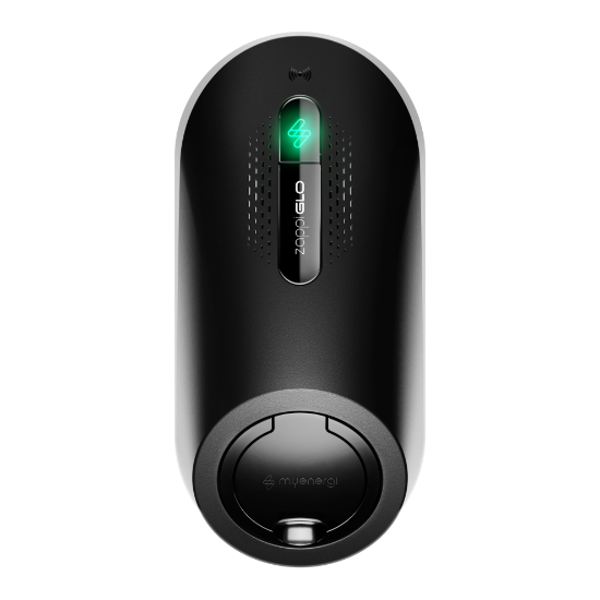 Picture of Standard  Zappi GLO 7kW Single Phase Untethered Charger BLACK
