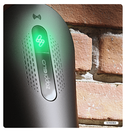 Picture of Standard  Zappi GLO 7kW Single Phase Untethered Charger BLACK